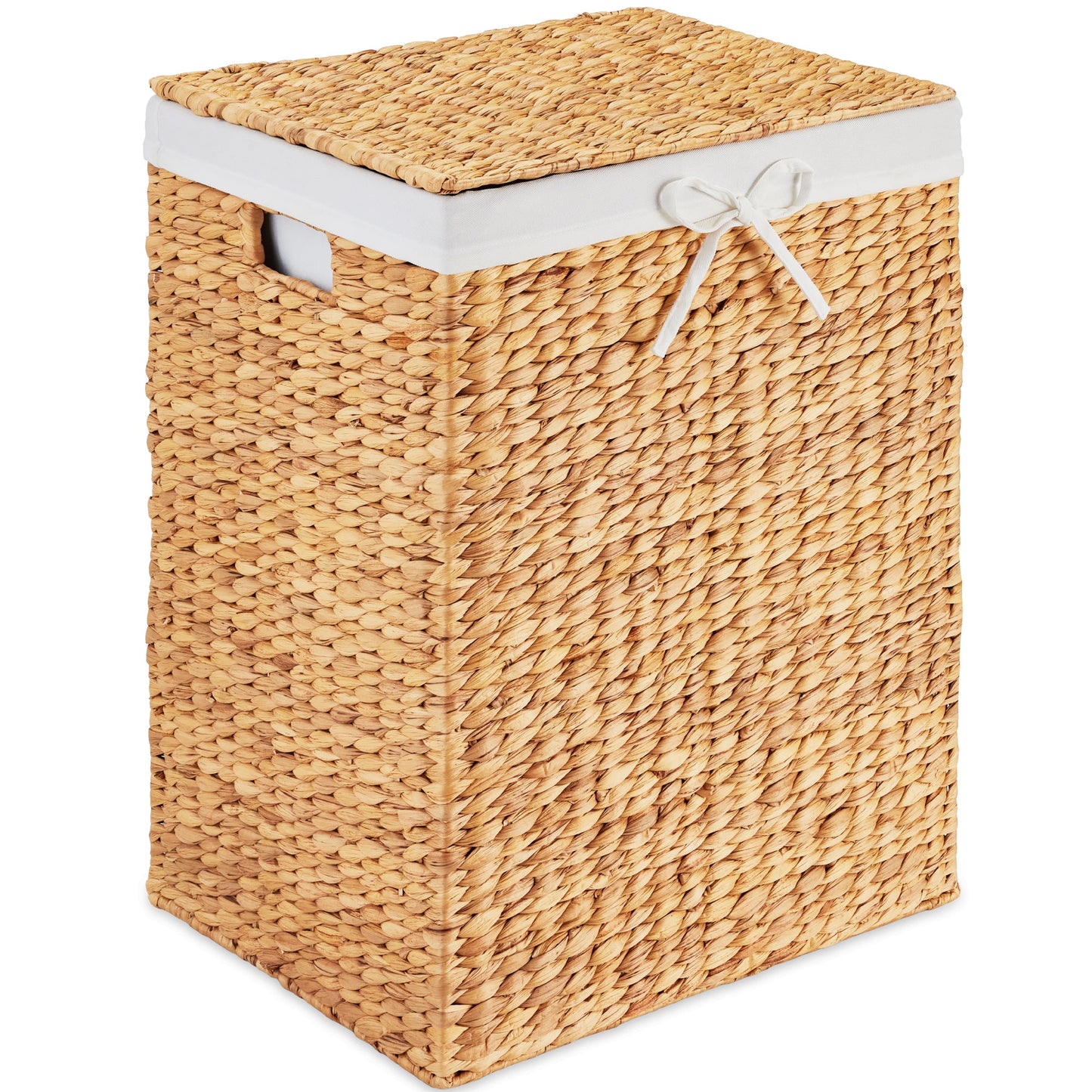 Large Laundry Hamper w/ Lid Removable Liner & Built-in Handles