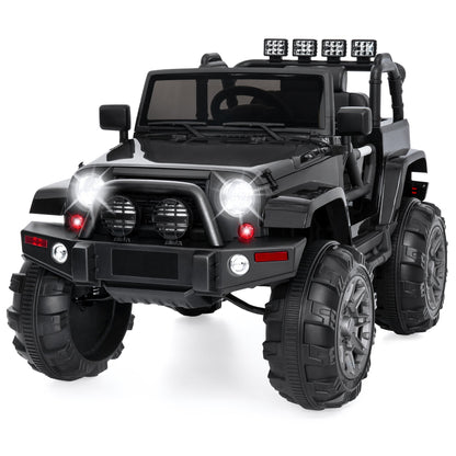 Jumbo 12V Kids Electric Ride On Car with Parent Remote Seat Harness