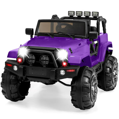 Jumbo 12V Kids Electric Ride On Car with Parent Remote Seat Harness