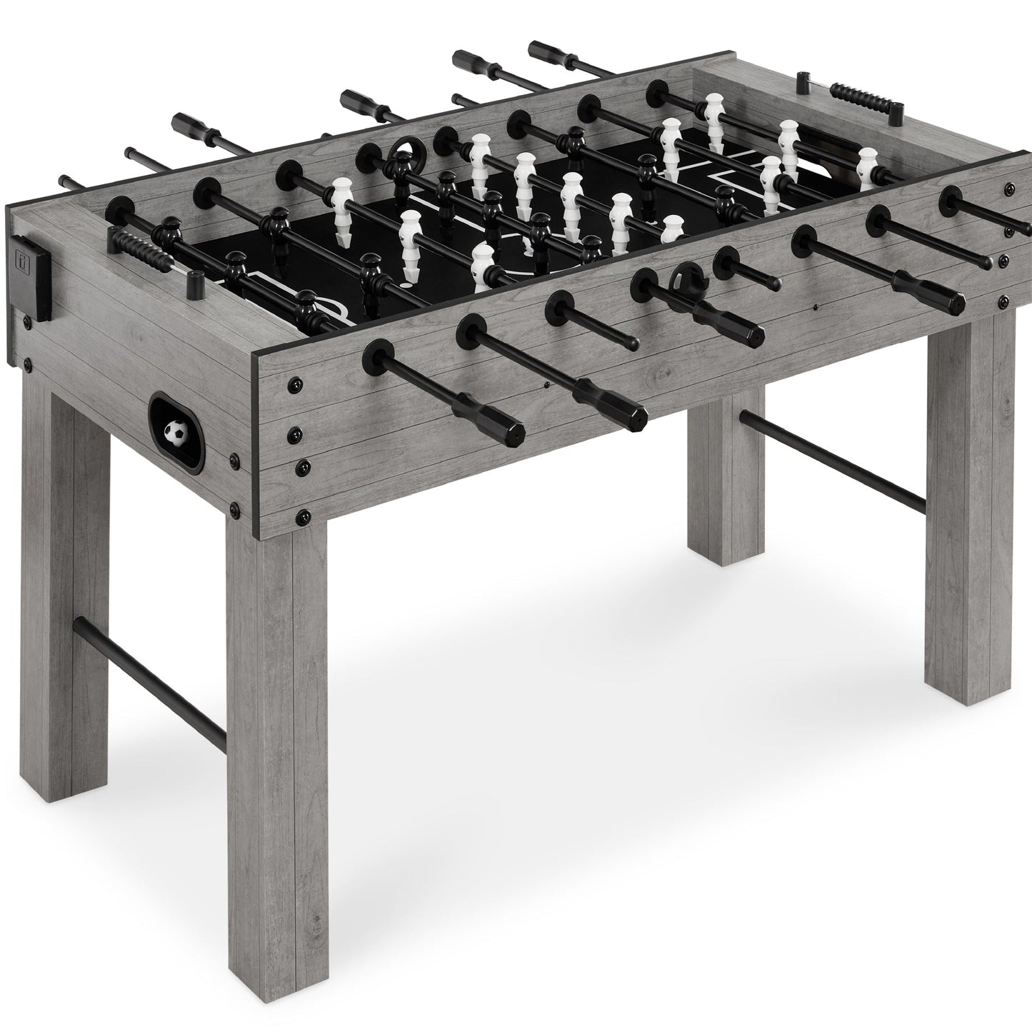 Large Full-Size Foosball Table w/ 2 Balls 2 Cup Holders - 54in
