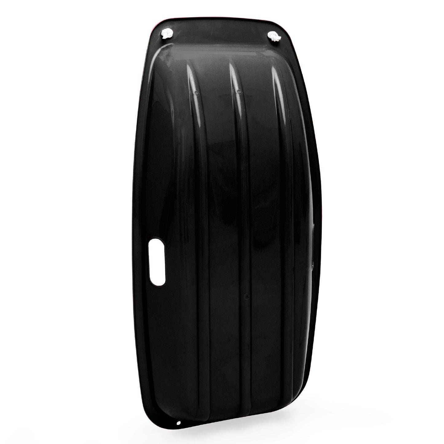 Kids Outdoor Plastic Toboggan Snow Sled Board w/ Pull Rope Handles - 35in